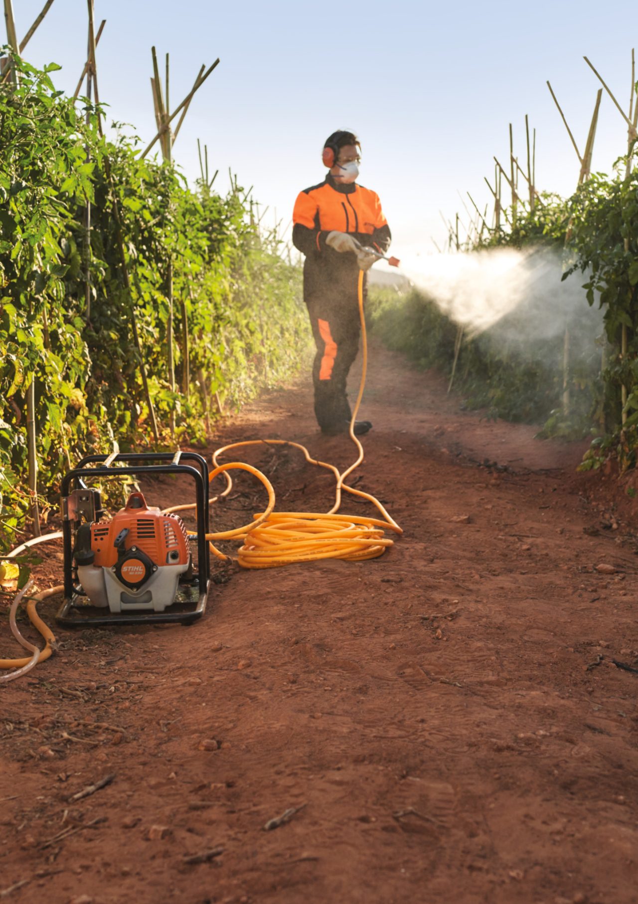 petrol sprayer